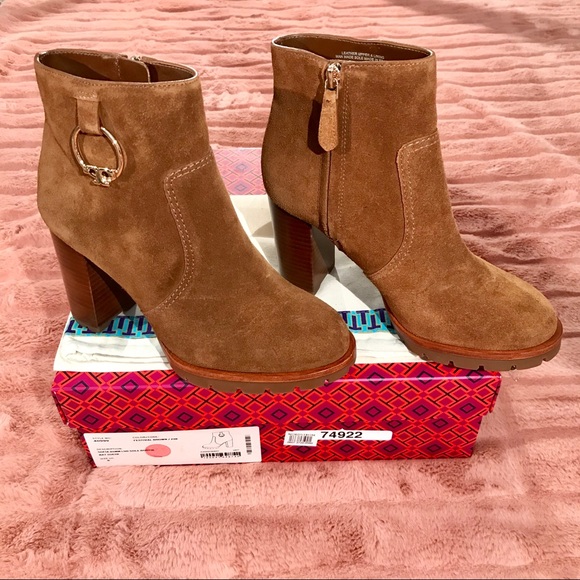 NWT Tory Burch Sophia 85mm Lug Sole Booties - Picture 5 of 8